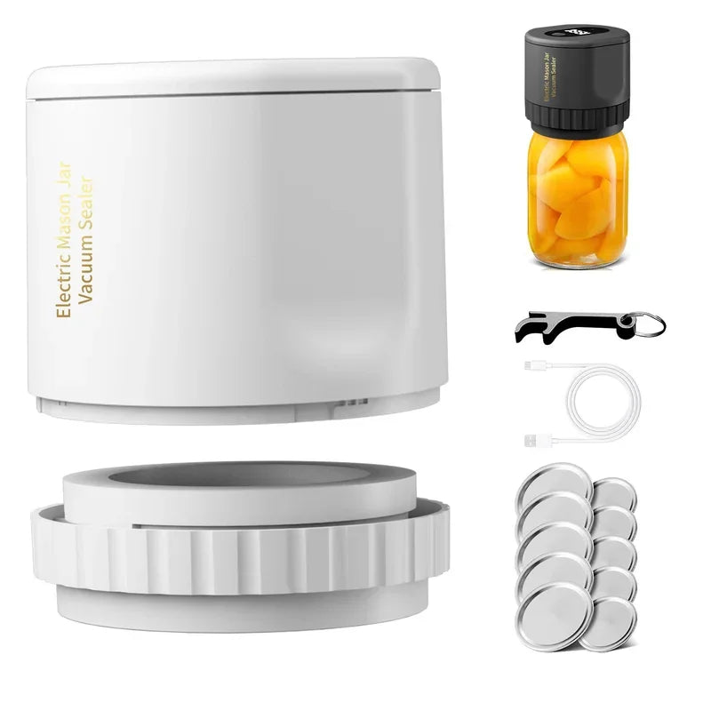 VacuumFresh Electric Mason Jar Sealer