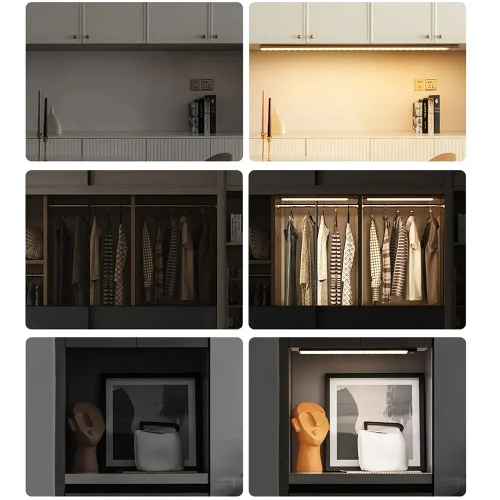 GlowSense USB-C Motion Sensor Cabinet Light